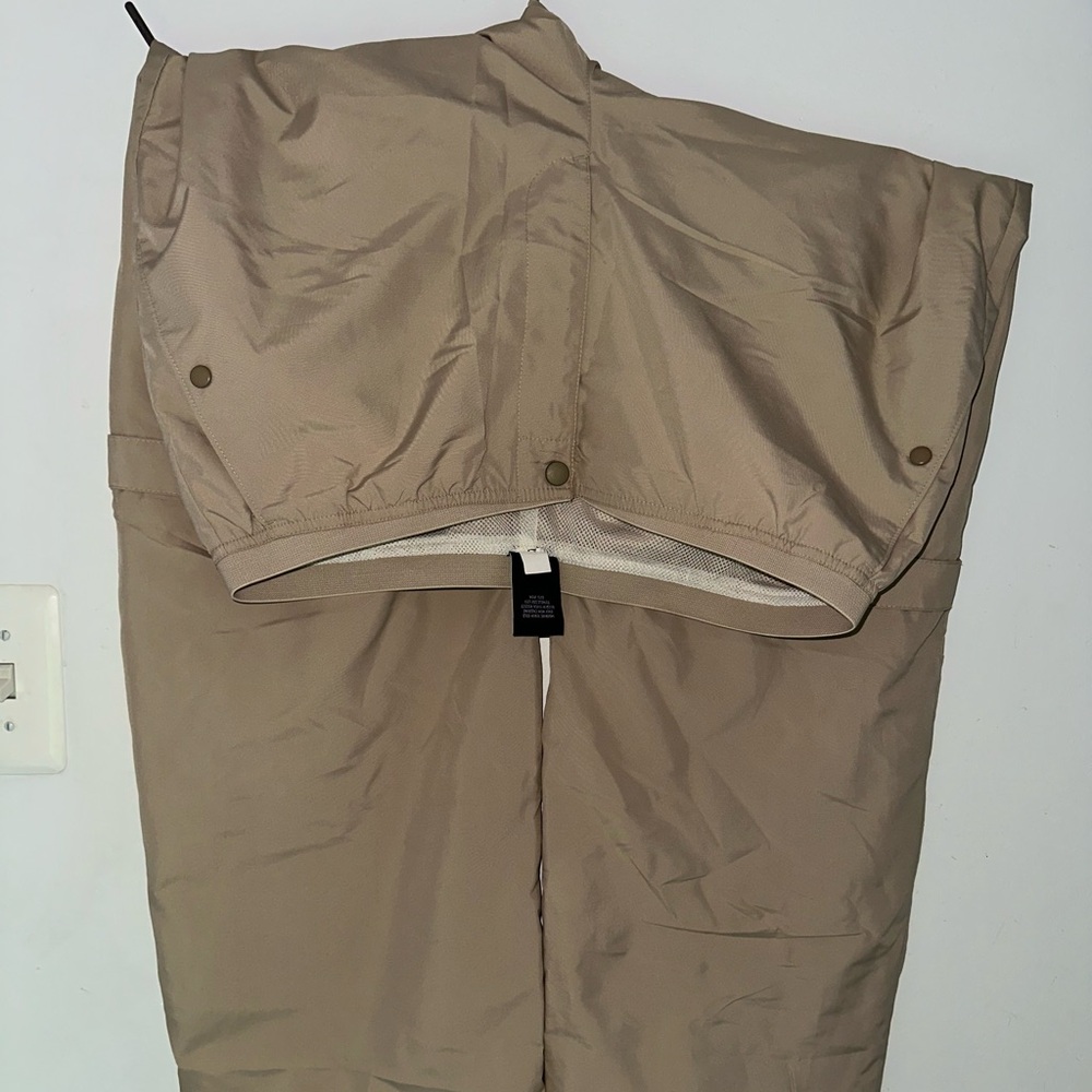 GAP Tan Windbreaker Pants
